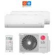 Ar Condicionado LG Multi Bi Split Inverter 18000 BTUs 2x9000 220V Quente e Frio A2UW18GFAC.AWGZBR1